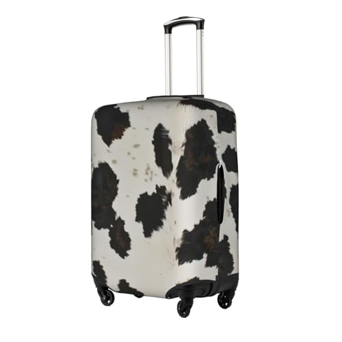 white cow Elastic Travel Luggage Cover Travel Suitcase Protective Cover2