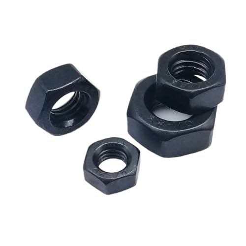 Écrou hexagonal DIN934 acier inoxydable 304 noir M4 M5 M6 M8 pour fixation mécanique