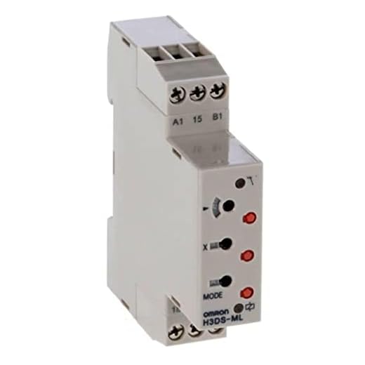 Omron temporizadores - Temporizador 17,5mm din multifunción