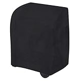 TEPSMIGO Grillabdeckung Grill Abdeckhaube Wasserdicht BBQ Cover Schutzhuelle Haube Gasgrill Abdeckplane 105*49*102cm