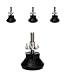 Heavy Duty Height Adjustable Furniture Legs Leveler 304 Stainless Steel Heavy Duty Leveling (2 Sizes:Pack of 4)