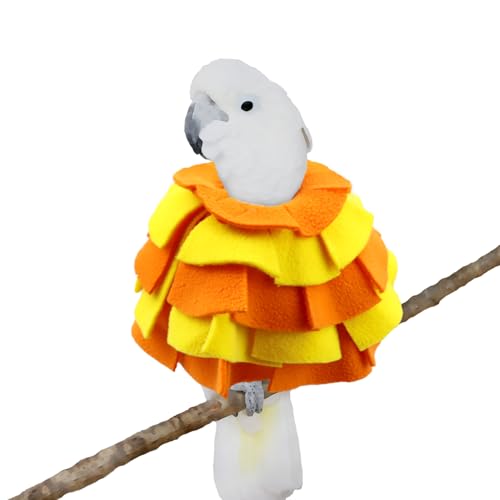 Bird Collar for Feather Plucking Cockatoo Umbrella Cockatoo Parrots Yellow-Crested Cockatoo Parrots Anti Bite Collar Full Body Shield