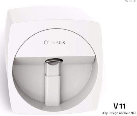 O2Nails V11 Nails Printer With Accessories (White)