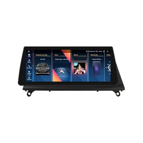 10.25�C���` Carplay Android Auto �J�[���W�I �p��BMW X5 E70 X6 E71 CCC CIC 2007-2014 �Ή� �A���h���C�h�I�[�g(6G 64G CCC)