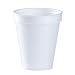 Dart 8 Oz White Disposable Coffee Foam Cups Hot and Cold Drink Cup, Pack of 200