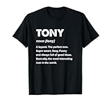 Tony Name Shirt | Tony T-Shirt