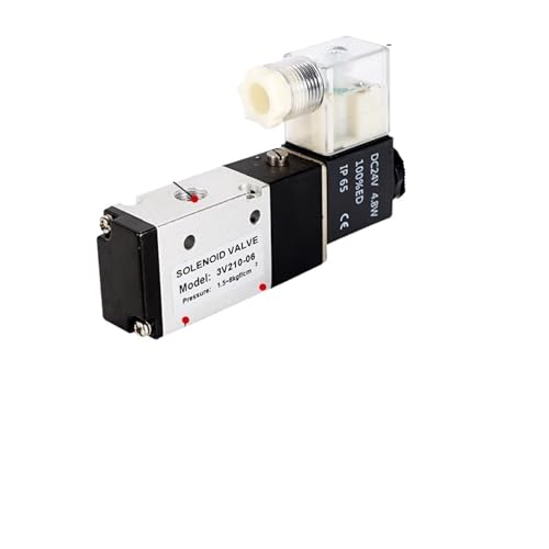 Électrovanne 3V210-08 à commutation rapide 3 voies DC12V