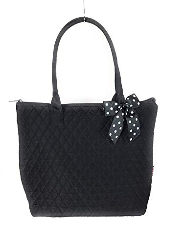 Image of Quilted Shoulder Tote Bag Handbag