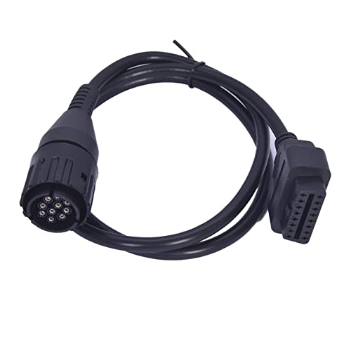 Adaptador OBD de 10 pines para motos BMW con cable de diagnosis de alta calidad
