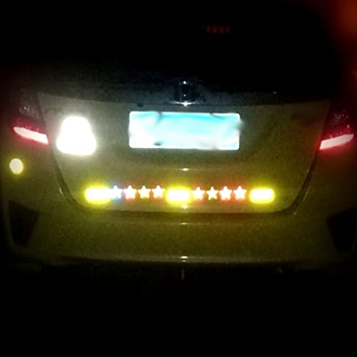 adesivos reflexivos da bicicleta | Decalques adesivos à prova d'água - Adesivos e decalques de cicl