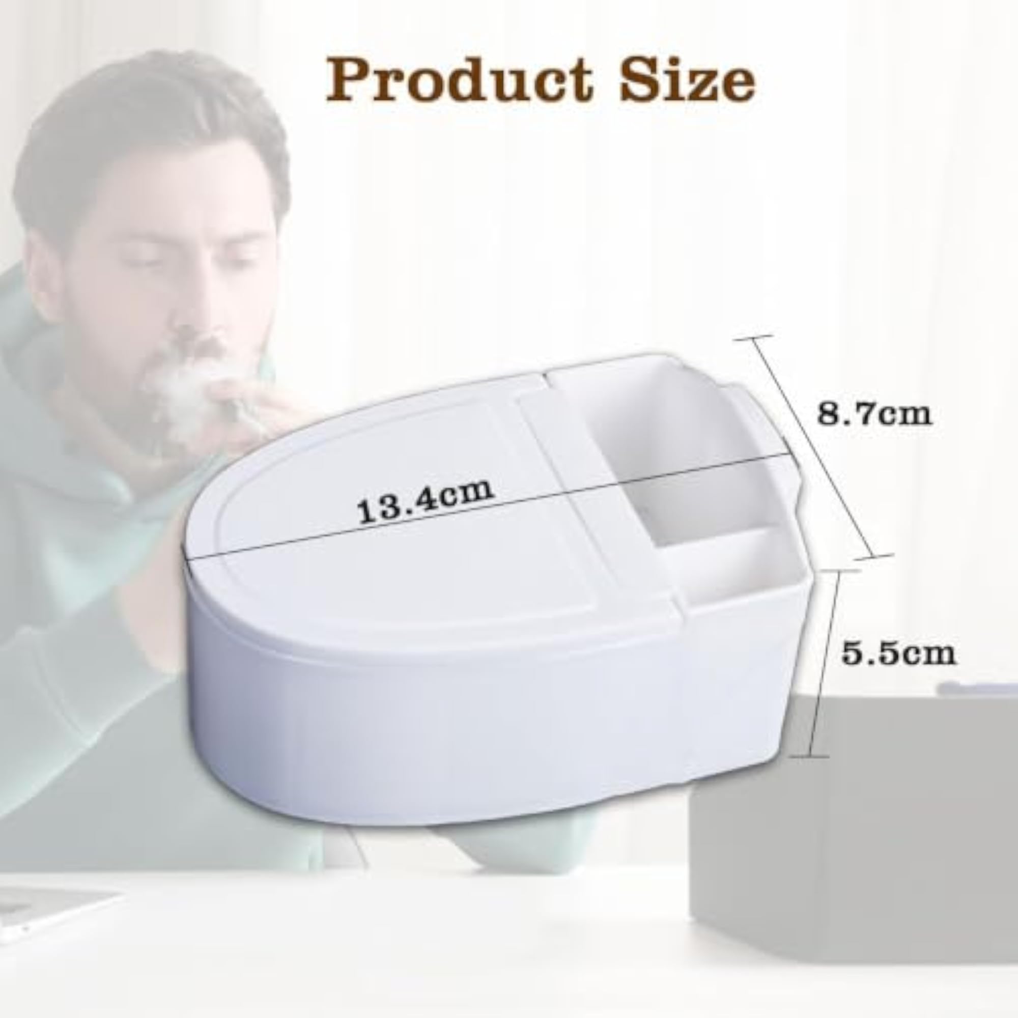 Toilet Shaped Wall Mounted Ashtray