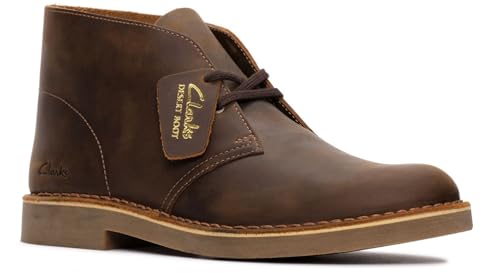 Clarks Men's Clarks Desert Boot - Beeswax Leather Boots
