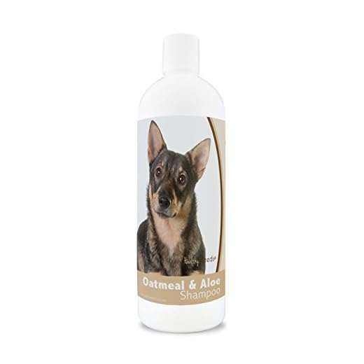 Healthy Breeds Swedish Vallhund Oatmeal Shampoo with Aloe 16 oz