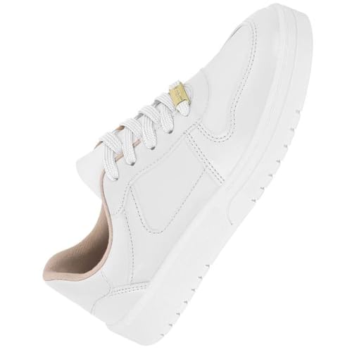Tênis Moleca Napa Sardenha Neo Branco - Feminino - 36 - Branco