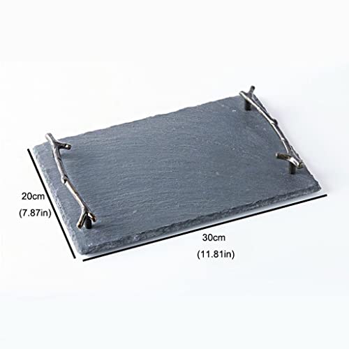 Plateau de rangement de bureau au design rectangulaire simple pour exposition