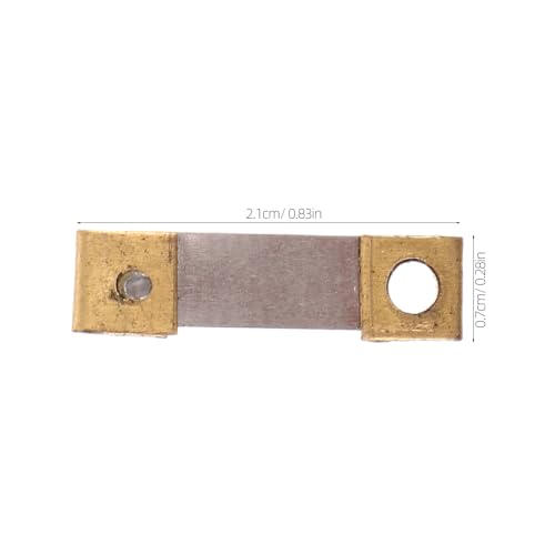 Mobestech 10stücke Pendelfedern für Mechanische Standuhren Ersatzteile aus Metall für Uhrenwerk Zubehör für Wand oder Standuhren Teile für Vintage-Uhren und Wecker