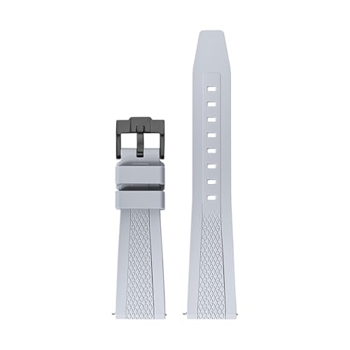 [[ł] SEIKOΉATissotΉALonginesΉARolexΉ 20mm 22mm jo[T\tgEHb`Xgbv LbhVRuXbg NCbN[XEHb`oh(Grey-B,22mm)