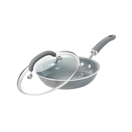 Image of Meyer Anzen Ceramic Coated 2 PieceCookware Set -Frypan + Interchangeable Glass Lid, 20cm