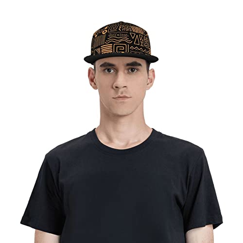 Gorra de béisbol con patrón africano ajustable unisex miniatura 7