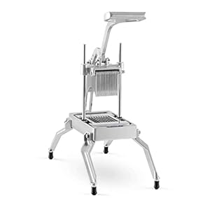 Royal Catering RCZS-1 Uiensnijder 9 en 4,5 mm Roestvrijstaal Groentesnijder Handmatig Professionele Groenteschaaf en…