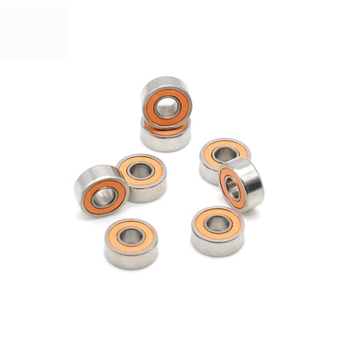 SSMR104 2RS 4*10*4 �~�����[�g�����D�X�e�����X�|�n�C�u���b�h�Z���~�b�N�[�a�{�[���x�A�����O 2 ��