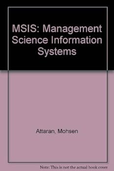 Paperback MSIS: Management Science Information Systems Book