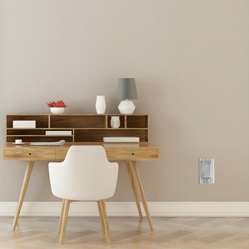 2 Light Switch Guard Cover, Baby Proof Wall Switch Cover Guard for Rocker Light Switch Protects Your Lights or Circuits from Being Accidentally Turned On or Off