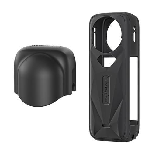 Twaxl Insta360 X5 Ή̃VRیJo[+YJo[ (Black)