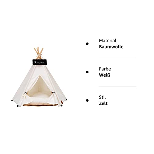 Hundezelt Sunnykud Tipi für Haustiere und Katzen