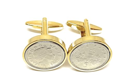 Gemelos de moneda GLD Premium HT 2003 para 20º aniversario de boda 2