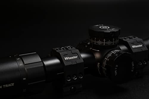 Wheeler 2-Piece Picatinny Rail Scope Rings with Anti-Cant Indicator for Leveling, Shooting by Wheeler - Image 4