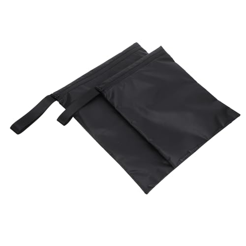 Gatuida Bolsa Reutilizable para Ropa Mojada, 2 Unidades (30x22,5cm y 36x30cm), Resistente al Agua, con Asa para Playa, Viaje, Yoga y Pañales de Tela