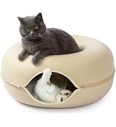 Cat Tunnel Bed, Cat Tunnel, Jia Xi Indoor Cat Hideout, Indoor Cat Tunnel for Cats, Large Indoor C...