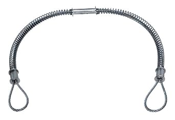 Kuriyama WC-2 Whipcheck Safety Cable, Hose-to-Hose, 1-1/2" to 3" Hose ID, 1/4" Diameter, 125 PSI