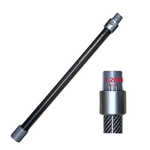 McbeAn Electric Extension Hose Compatible for Dreame V9 V9p V10 V11 V11SE V12 V12 PRO T10 T20 T30 Vacuum Cleaner Accessories(Carbon Rod 1.2cm)