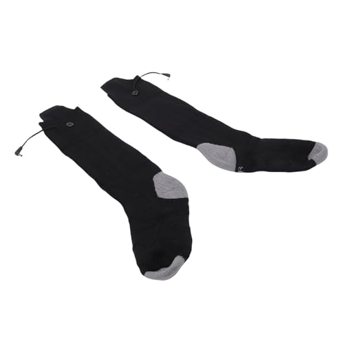 Calcetines calefactables para esquiar con pilas recargables y 4 niveles