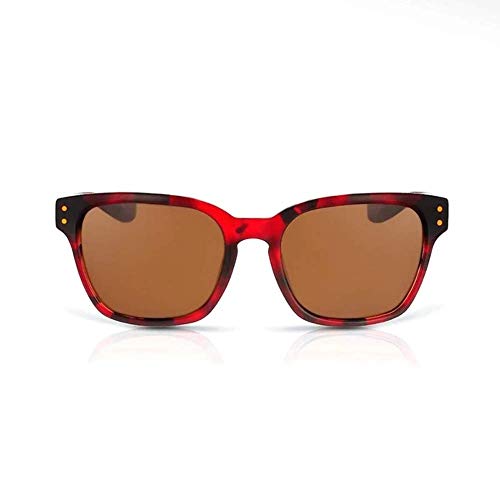 Nike Óculos de sol Golf Volano, armação tartaruga vermelha do time/armação laranja total, lente marr