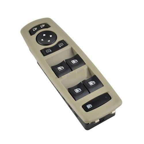 Interrupteur de vitre électrique Renault bouton commande lève-vitre beige pièce de rechange