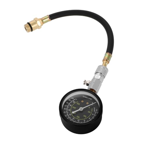 Sosoport Probador de Compresión de Motor de Medidor de Presión para Inspección de Cilindros Herramienta Confiable y Portátil para Pruebas Precisas Automóviles