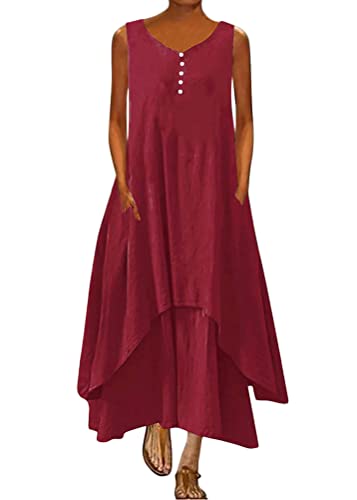 Robe de plage boho chic à col V pour vos journées décontractées