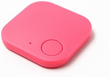 Smart Tag Finder Tracer Child Pet GPS Locator Alarm Wallet Key Tracker (Pink)