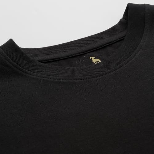 Image of Men's T-Shirts Ringspun Cotton Crew Neck Tee Shirts|Casual Wear T Shirt | Pre Shrunk with Panel Wash