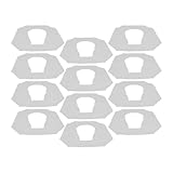 NUOBESTY Caja de 200 Fundas Desechables para Asiento de Inodoro Papel de Pulpa de Madera Soluble en Agua Color Beige Protección Higiénica para Baños Públicos Viajes y Uso Infantil