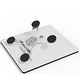 VMEILife Starlink Mini Car Roof Mount, Acrylic Arm Can Be Deformed to Adapt to Different Curved Surfaces, Strong Magnetics Mount for RVs, Vans, Boat, Yachts, Trucks(for Starlink mini 2024)