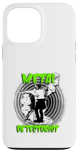 金属探知機 - スプレーペイントグラフィティ スマホケース iPhone 13 Pro Max 用