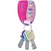 Produktbild Mode Musik Smart-Remote-Auto-Schlüssel-Spielzeug Baby-Spielzeug-Smart-Remote-Key-Spielzeug-Analog Auto Soundeffekt Fernbedienung ohne Batterie Rosa 1pc