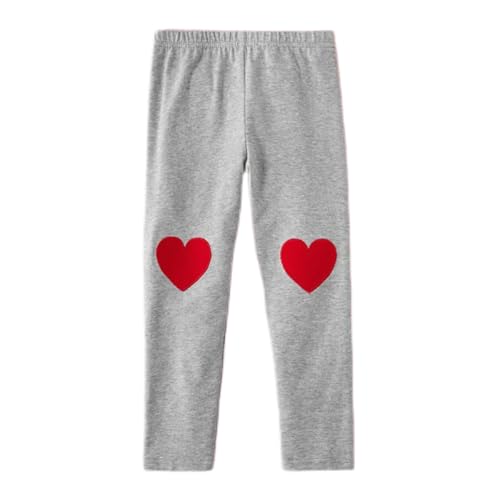 Girls Leggings 3-Pack Set Cotton Casual Solid Stripe Stretch Tights Pants3