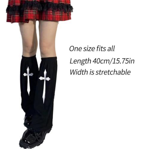 Image of Sup-Coente Y2k Fashion Leg Warmers For Women Harajuku Leg Sleeve