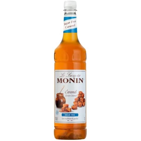 MONIN Sugar Free Caramel Syrup 1L Cover