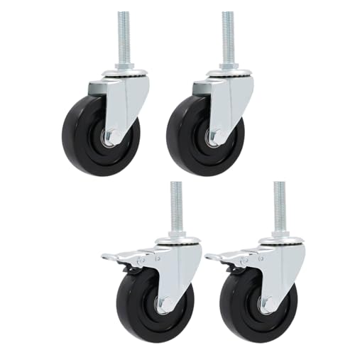 BiSaXieTa 3/4/5C`ϋvS]LX^[AM16×80mm˂tXeAu[LtAHƗpouXeLX^[A4ZbgA/O@p(2 Swivel+2 Brake,4inch)